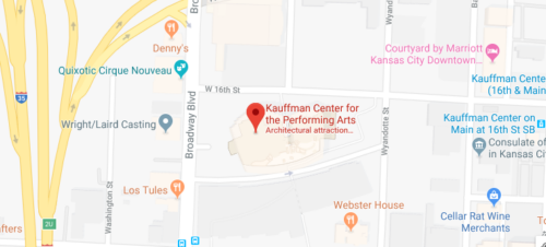 Muriel Kauffman Theatre location